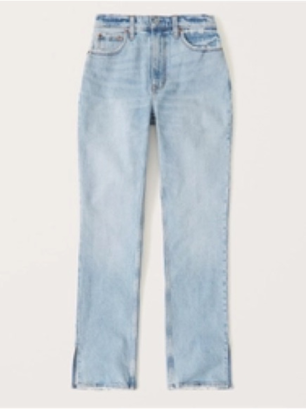Abercrombie & Fitch 90’s Straight Ultra High Rise Denim Jeans - Curve Love